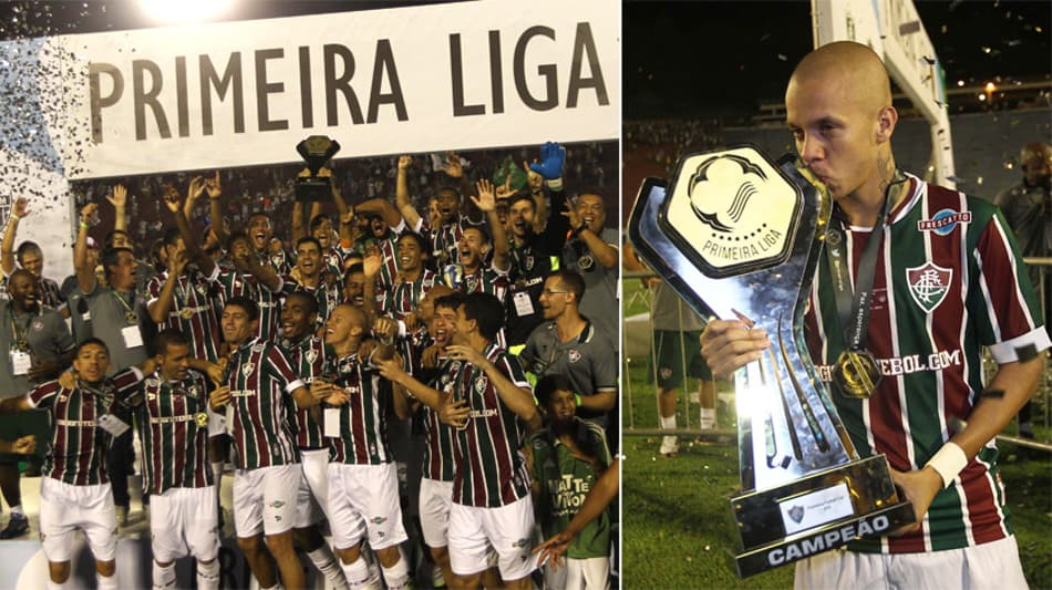 AO VIVO! Fluminense conquista a Primeira Liga. Siga a festa do título!