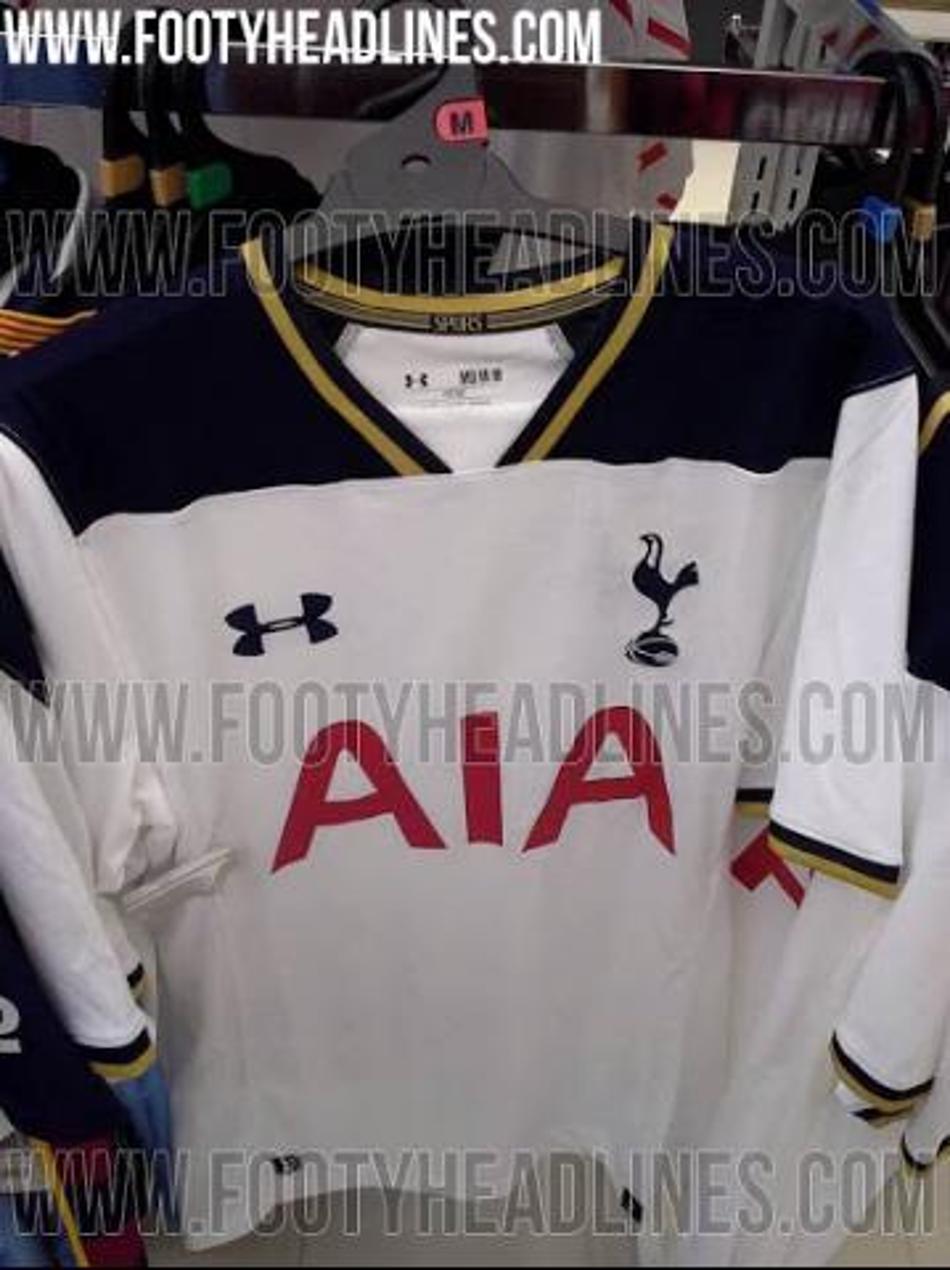 Vaza nova camisa do Tottenham para temporada 2016-2017