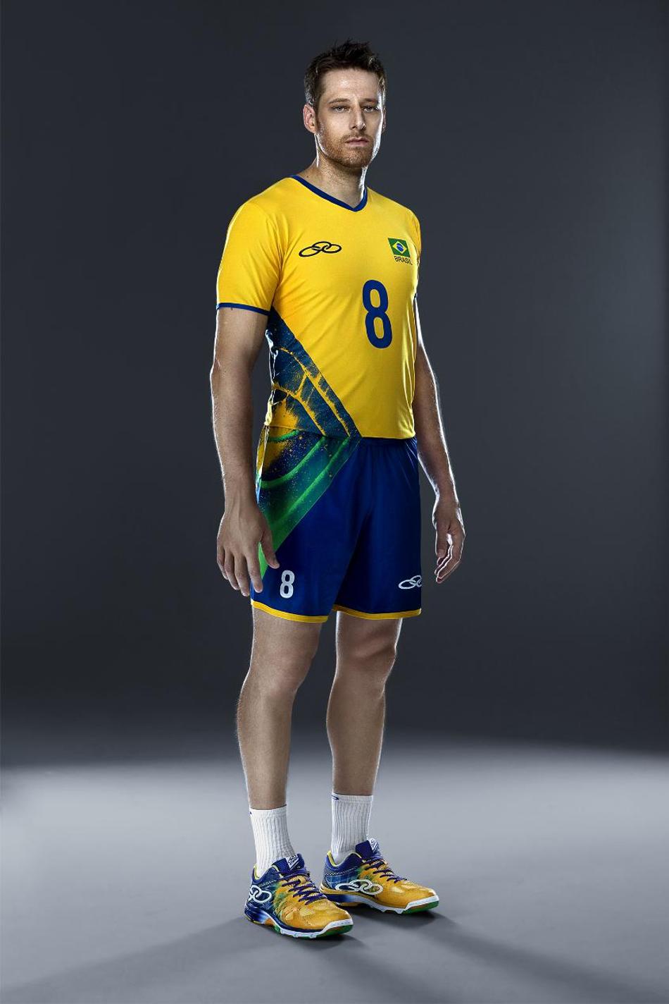 Blog Segunda Pele mostra uniforme da Seleção masculina de vôlei para Rio-2016 em alta definição