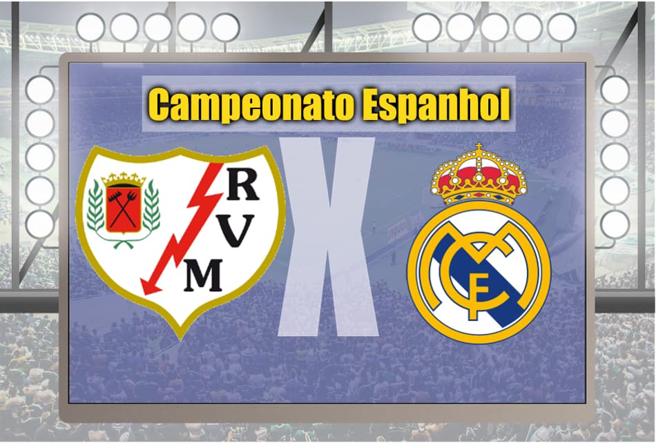 AO VIVO! Em busca do título espanhol, Real Madrid pega o Rayo Vallecano