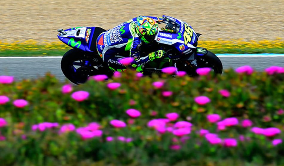 MotoGP: Rossi supera Lorenzo para conquistar a pole em Jerez