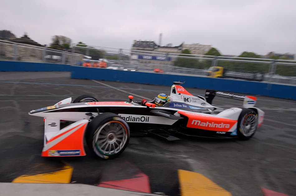 F-E: Senna é 9º em Paris após problema no qualifying