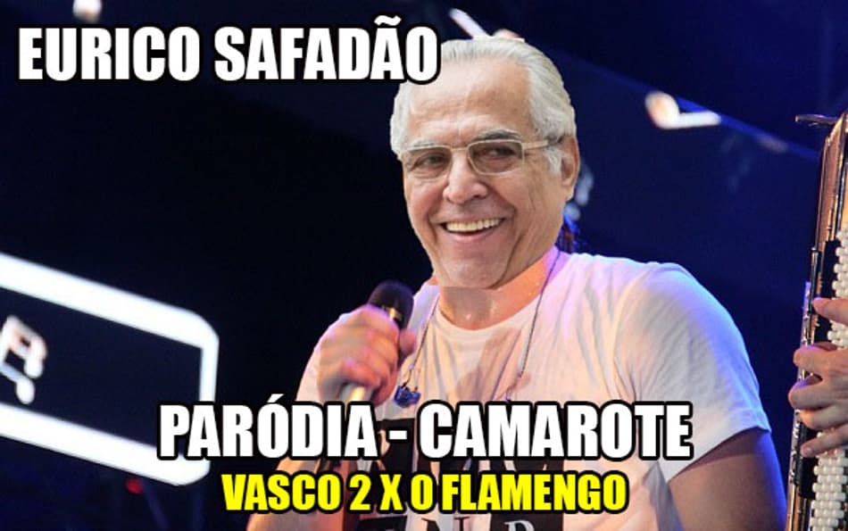 Humor Esportivo! Paródia de música do Wesley Safadão zoa o Fla após derrota para o Vasco