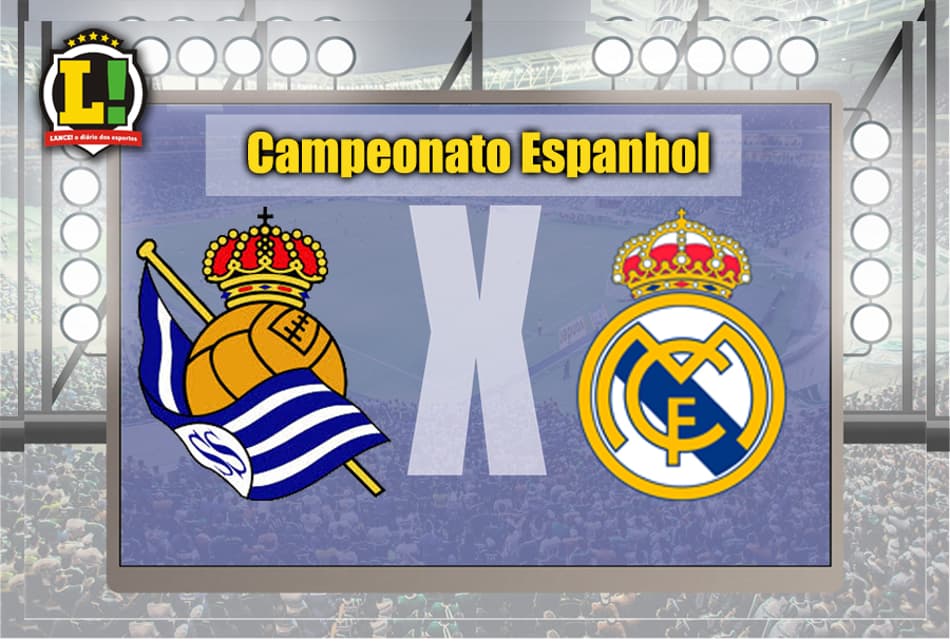 Real Madrid visita a Real Sociedad pelo Campeonato Espanhol. Siga!