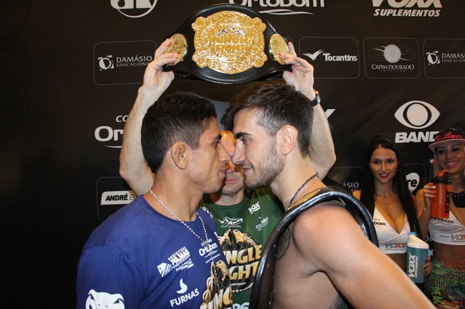 Jonas Bilharinho encara Valdines pelo cinturão do Jungle Fight (FOTO: Leonardo Fabri)
