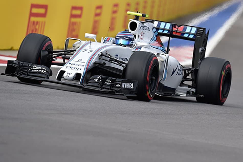 Segundo no grid, Bottas comemora posição de largada