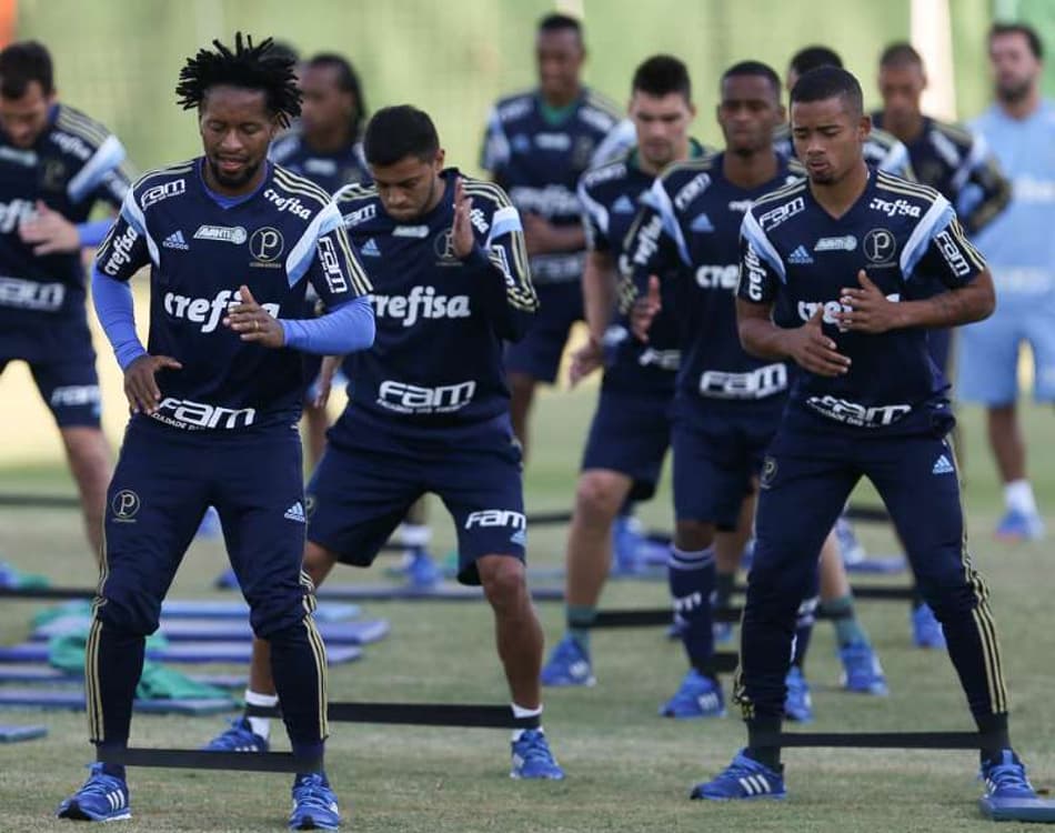 AO VIVO! Palmeiras treina forte para estreia do Brasileirão