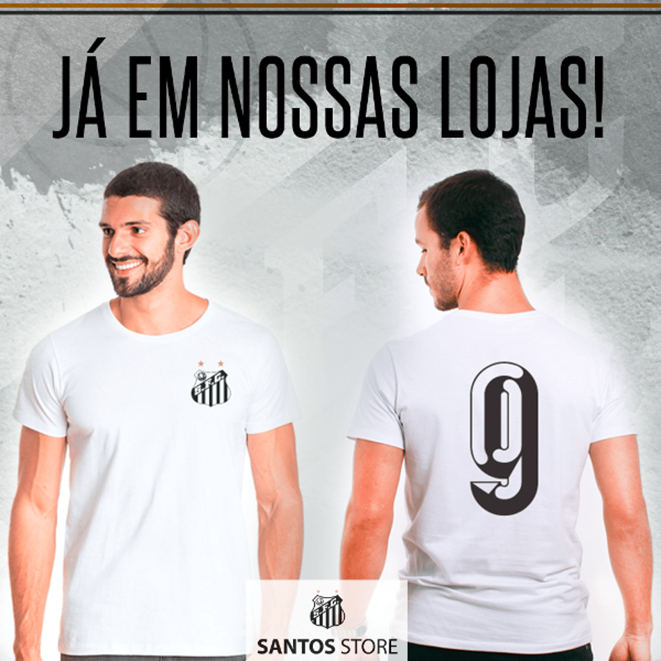 Santos lança nova linha de camisas casuais. Veja!
