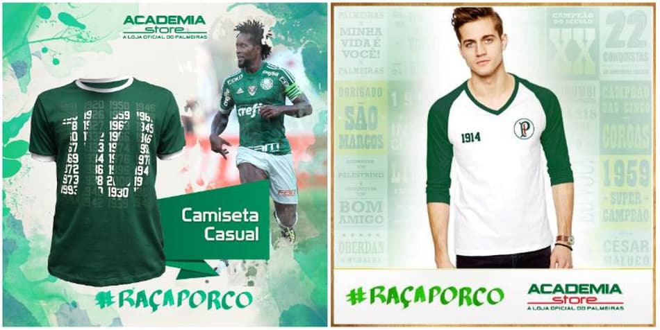 Palmeiras lança nova linha de camisas casuais. Veja!