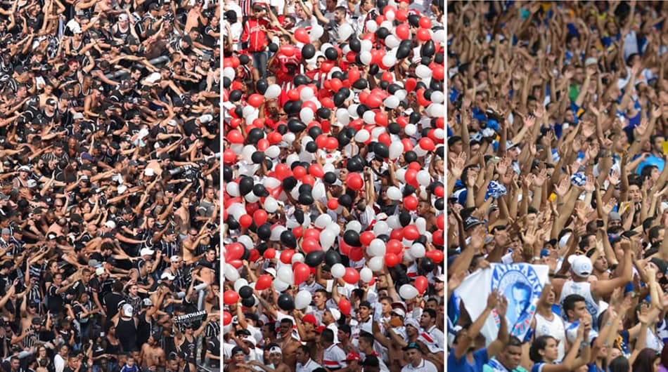 Veja no ranking abaixo a média de público pagante entre os grande do país