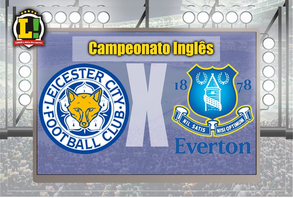 SIGA O JOGO! Campeão Leicester recebe o Everton no Inglês
