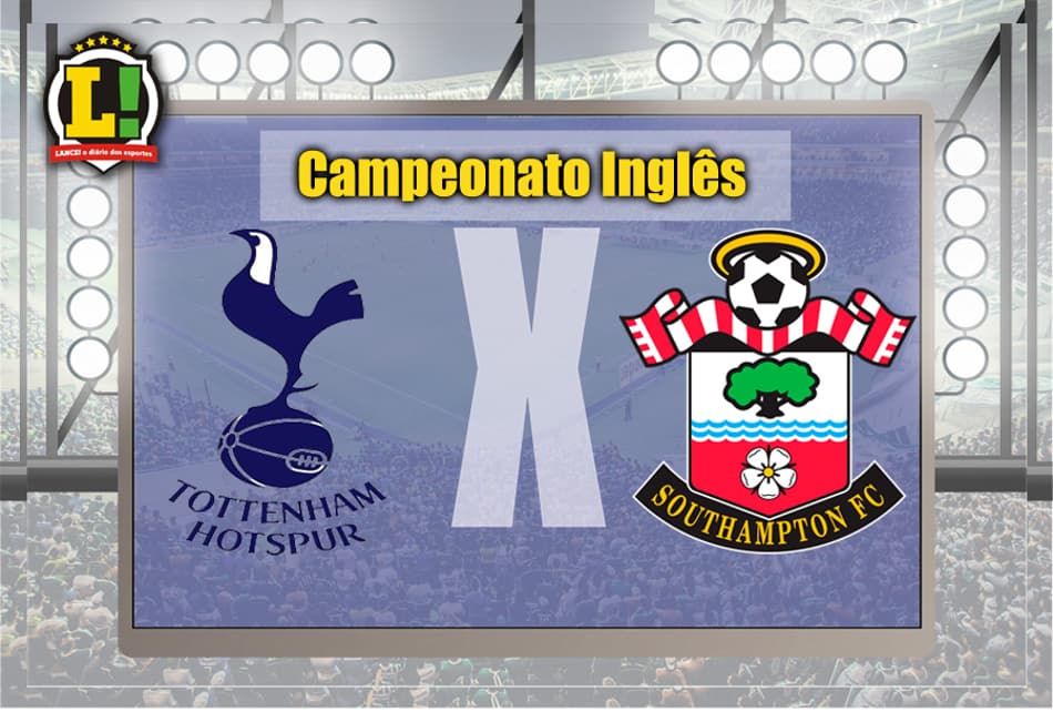 Tottenham pega o Southampton em busca do vice Inglês. SIGA!