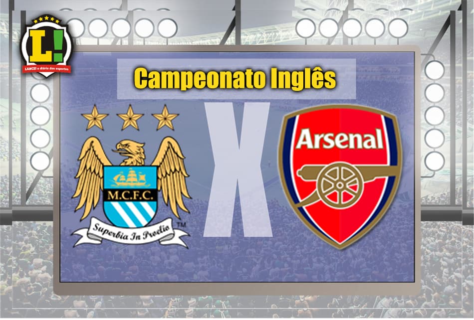 SIGA! Manchester City e Arsenal se enfrentam em duelo direto no inglês