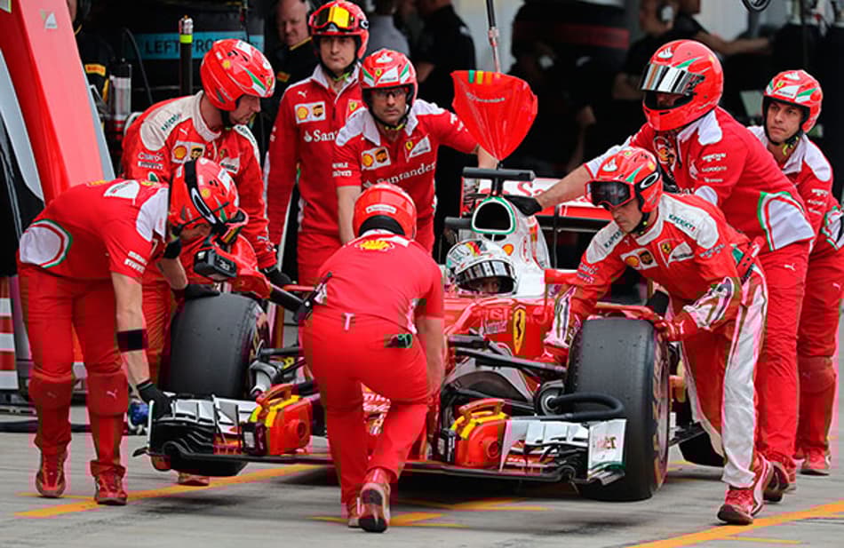 Motor de Vettel sobreviveu ao acidente na Rússia