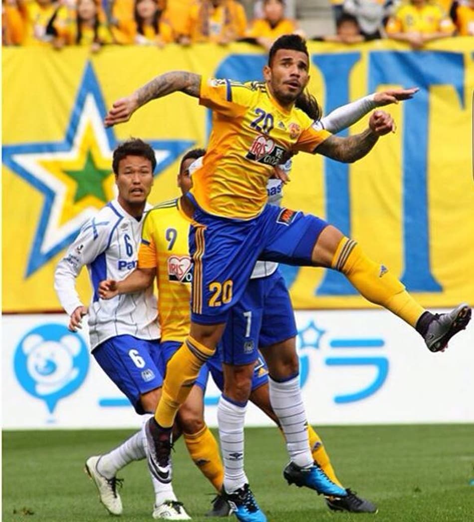 Ramon Lopes, atacante do Vegalta Sendai (Foto: Divulgação)