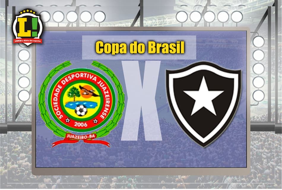 TEMPO REAL! Botafogo visita o Juazeirense pela Copa do Brasil