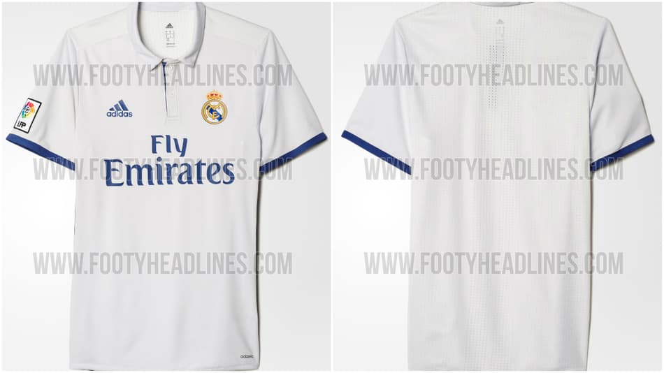 Real Madrid tem novo uniforme para temporada 2016-2017