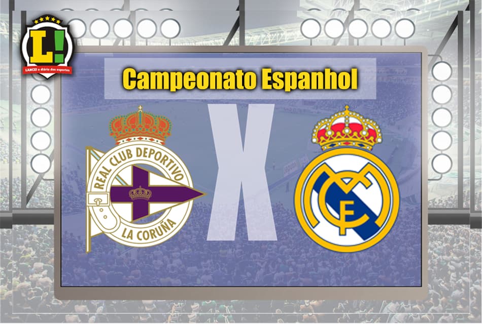 Sonhando com o título, Real Madrid visita o La Coruña. Siga ao vivo!