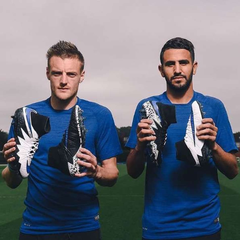 Nike ‘mistura’ craques do Leicester e lança chuteira comemorativa