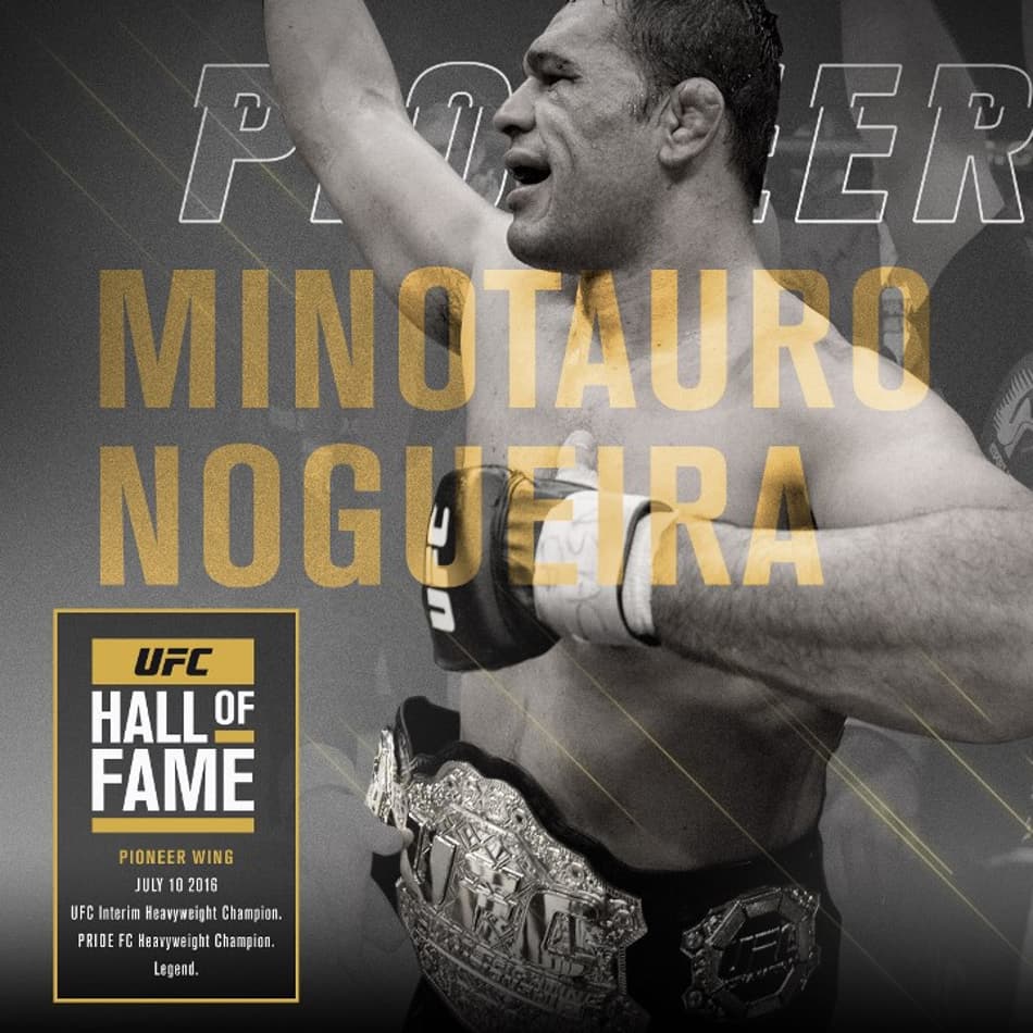 Minotauro pede Anderson e Aldo no Hall da Fama do UFC