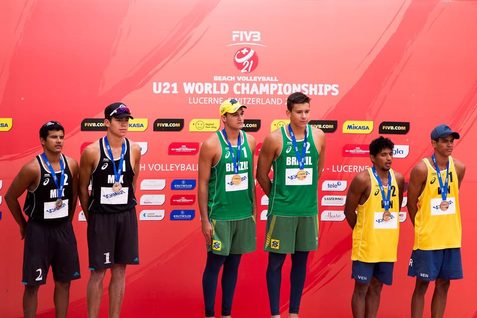 Vôlei de praia: Brasil conquista o Mundial Sub-21 em ambos os naipes