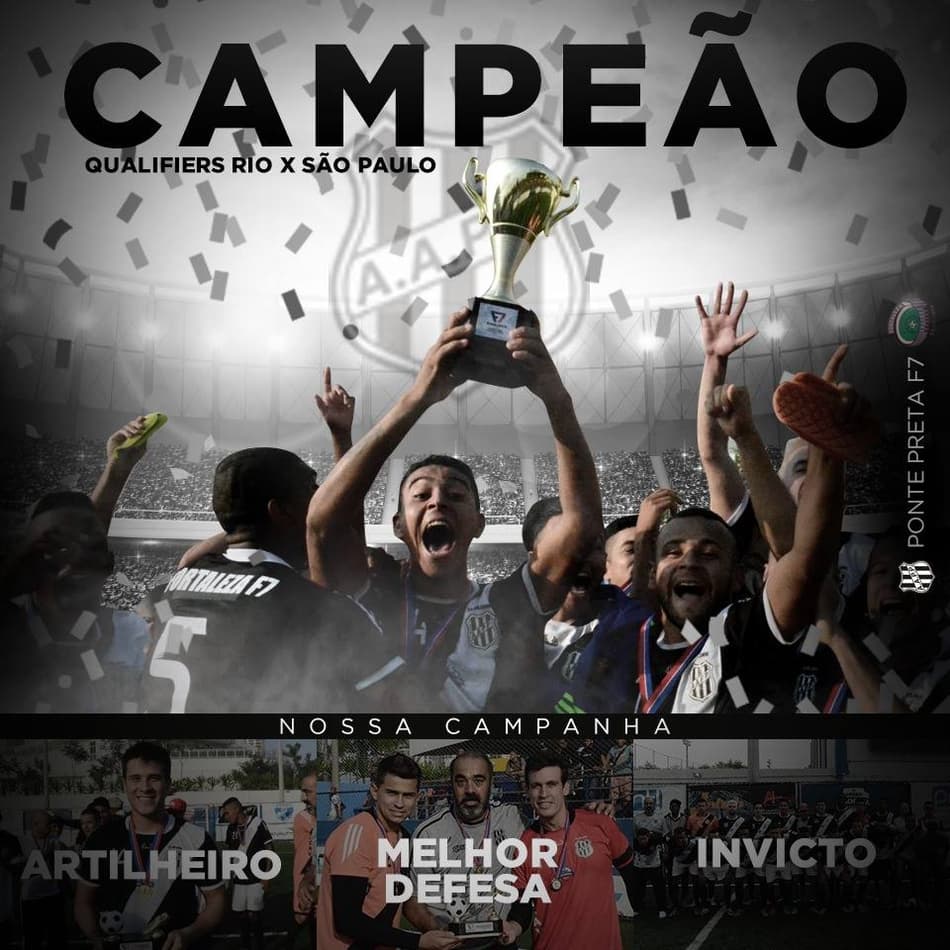 Ponte Preta é campeã do Torneio Qualifiers para o Rio x SP de Fut7