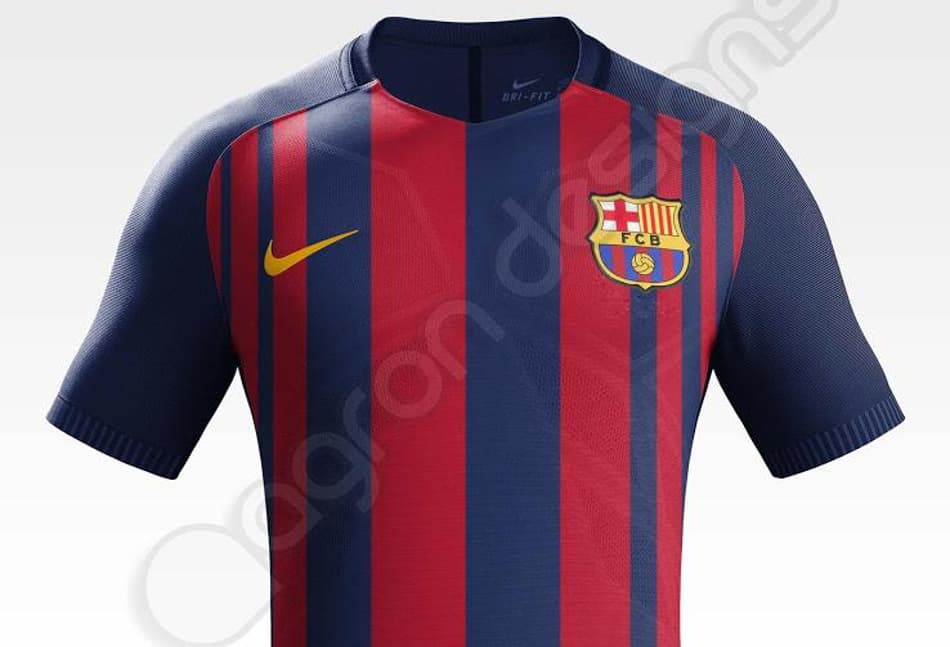 Veja em detalhes a camisa do Barcelona para temporada 2017-2018
