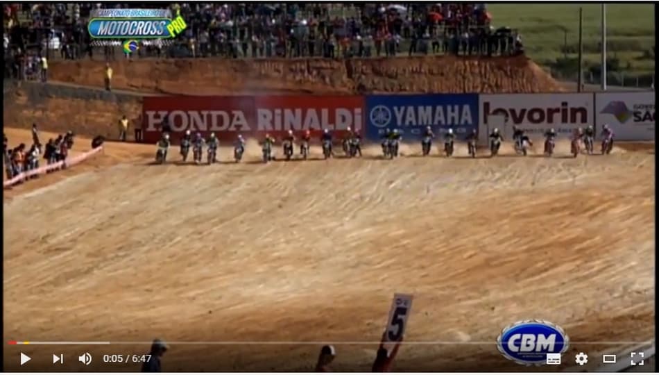 Vídeo: Léo Cassarotti fica com a primeira colocação da categoria Junior no Brasileiro de Motocross PRÓ