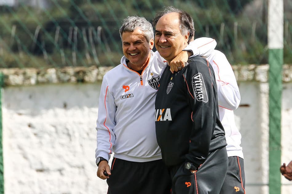 Marcelo Oliveira faz primeiro treinamento no time do Atlético-MG