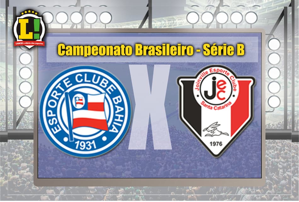 Bahia e Joinville encerram a terceira rodada da Série B em jogo isolado