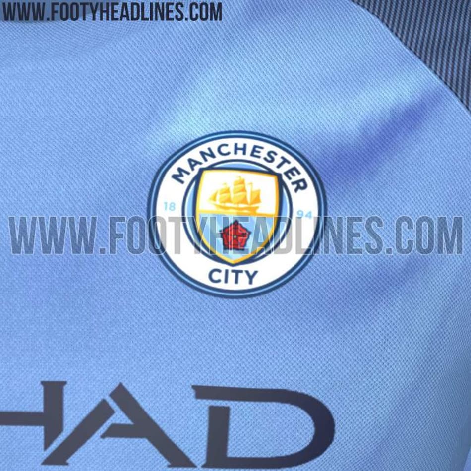 Vaza nova camisa do Manchester City