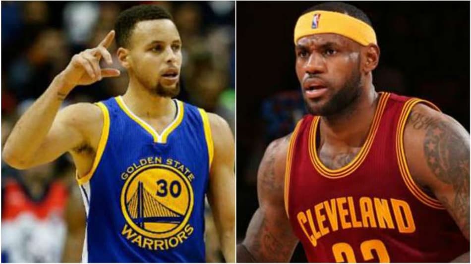 Curry x James - final da NBA