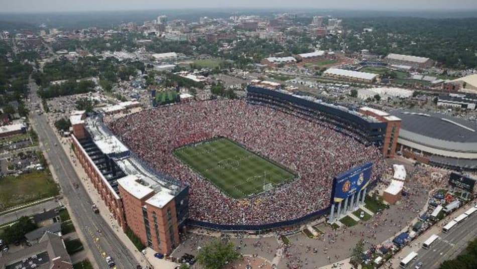 Jogo entre Real Madrid e Manchester United em 2014 levou quase 110 mil ao amistoso disputado em Michigan