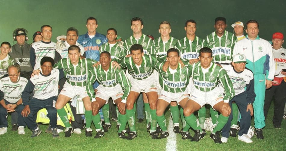 Time que fez história, no jogo do título contra o Santos