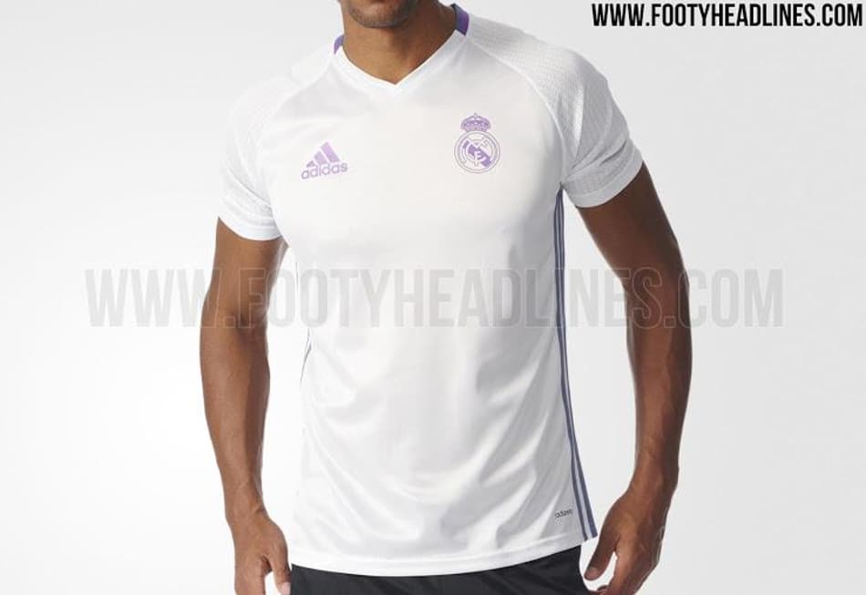 Com design discreto, nova camisa de treino do Real Madrid é revelada