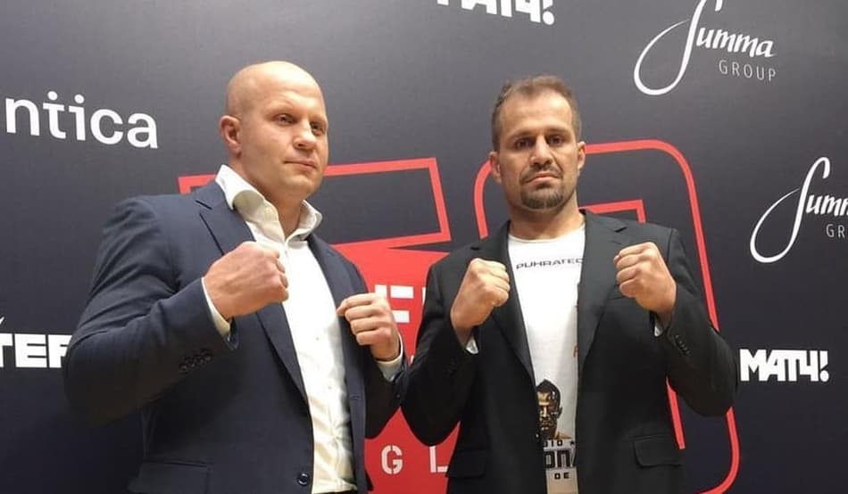 Fedor Emelianenko e Fabio Maldonado se enfrentam no dia 17 de junho