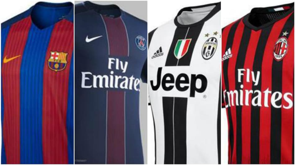 Qual é a camisa mais bonita dos times europeus? Vote no duelo!