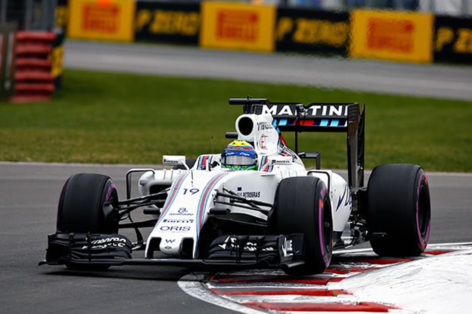 Felipe Massa satisfeito com a sua posição de largada