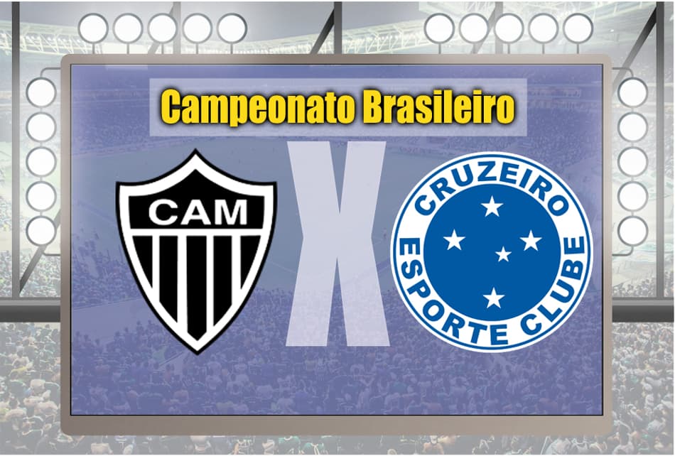 Atlético-MG e Cruzeiro fazem clássico mineiro pelo Brasileirão. Siga
