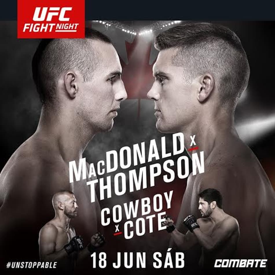 MacDonald e Thompson lideram UFC no Canadá; veja como foi a pesagem