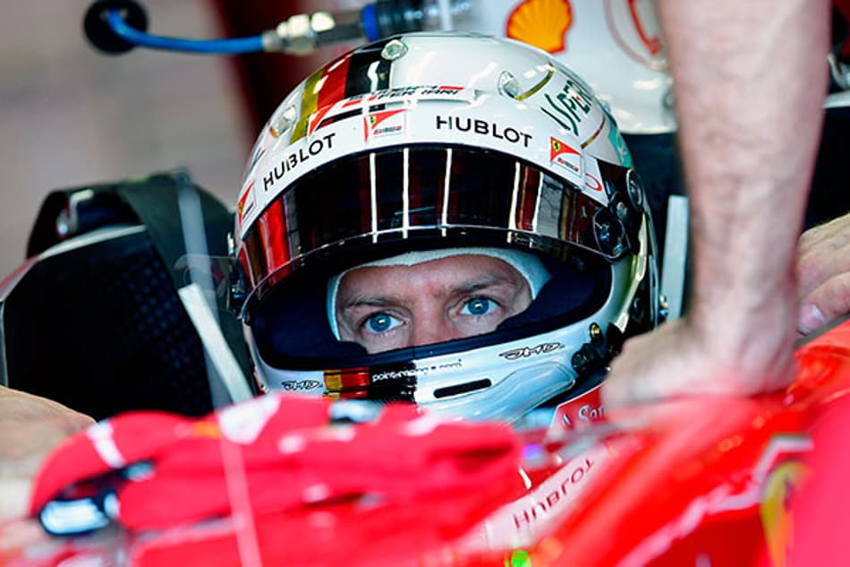 Vettel surpreso com a desvantagem de Ferrari e Red Bull