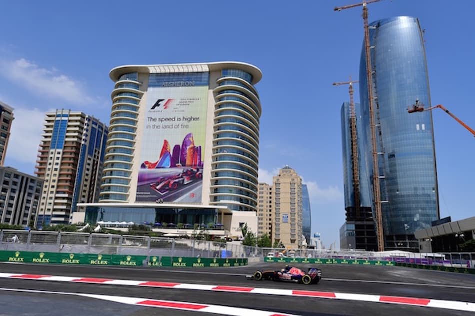 Baku pode realizar GP da Europa noturno