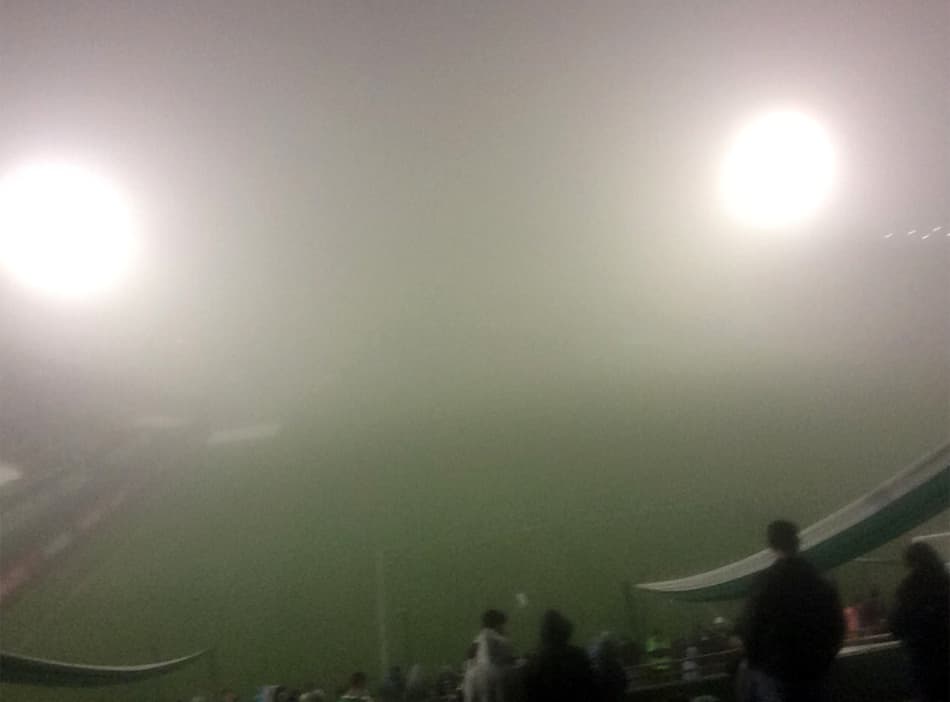 Jogo entre Chapecoense e Atlético-PR é adiado por conta da forte neblina