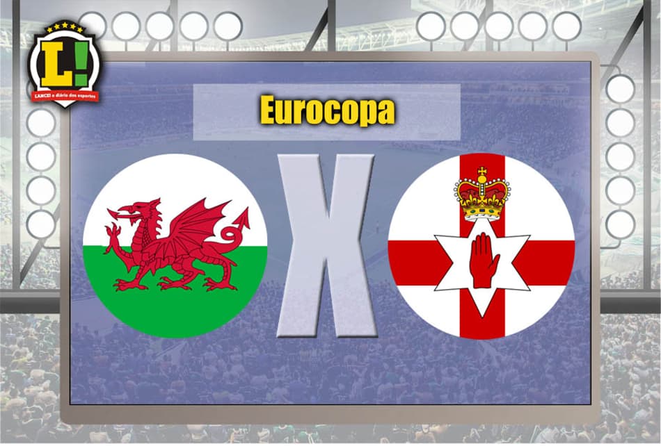 País de Gales e Irlanda do Norte se encaram pelas oitavas da Euro. Siga!