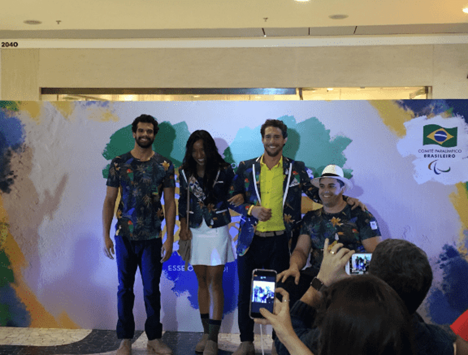 CPB lança uniformes das cerimônias dos Jogos Rio-2016