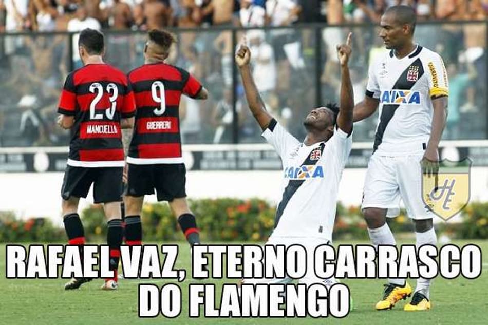 HUMOR: Vascaínos ironizam erro de Rafael Vaz no Fla x Flu