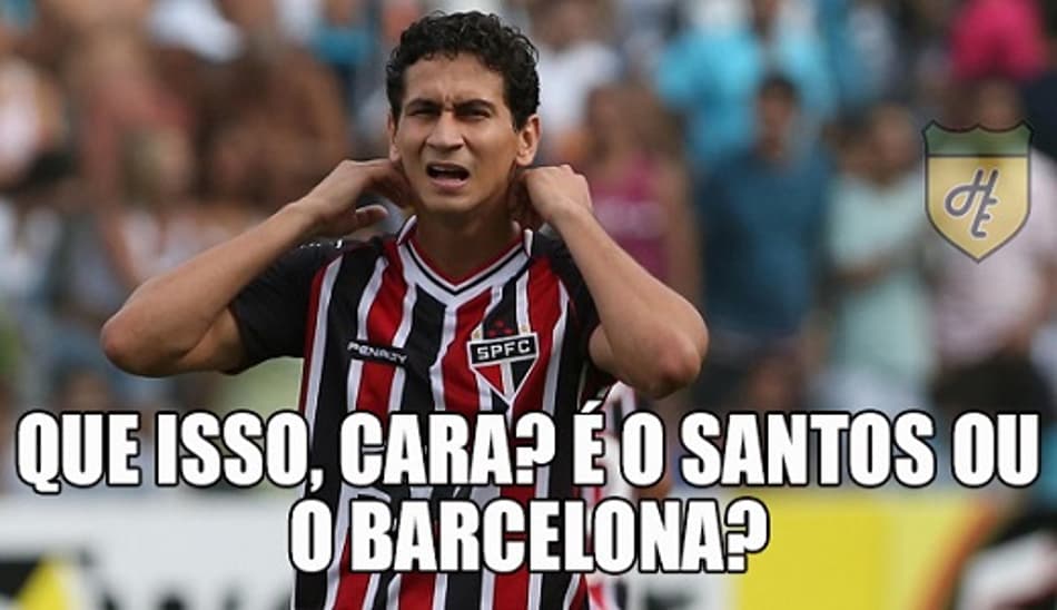 Humor: Os melhores memes da goleada do Santos sobre o São Paulo