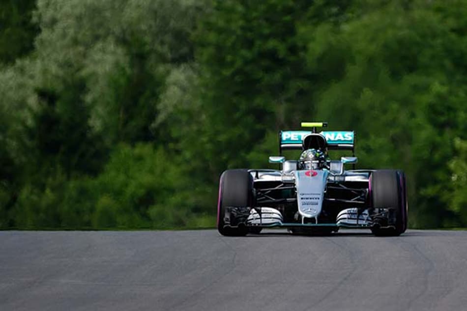 Chuva atrapalha sessão e Rosberg se mantém na ponta