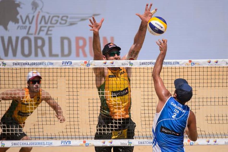 Vôlei de praia: Brasil segue com três duplas no Circuito Mundial da Croácia