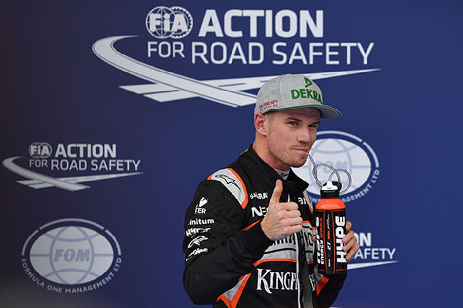 Largando em segundo, Hulkenberg se lembra do Brasil em 2010